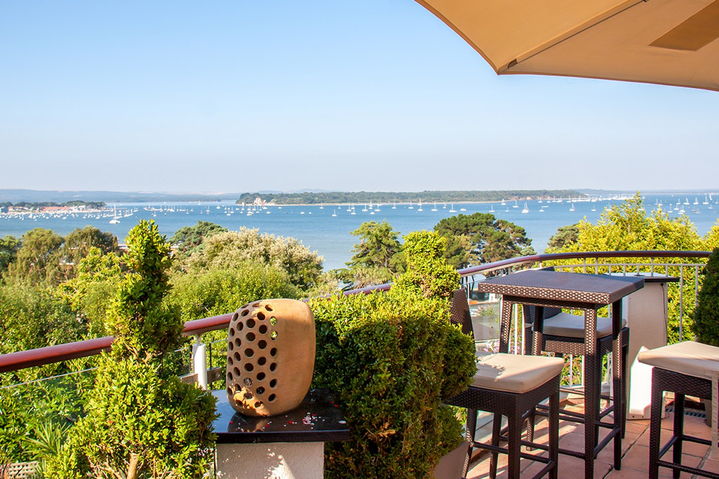 One Night Coastal Break for Two at the 4* Harbour Heights Hotel, Poole