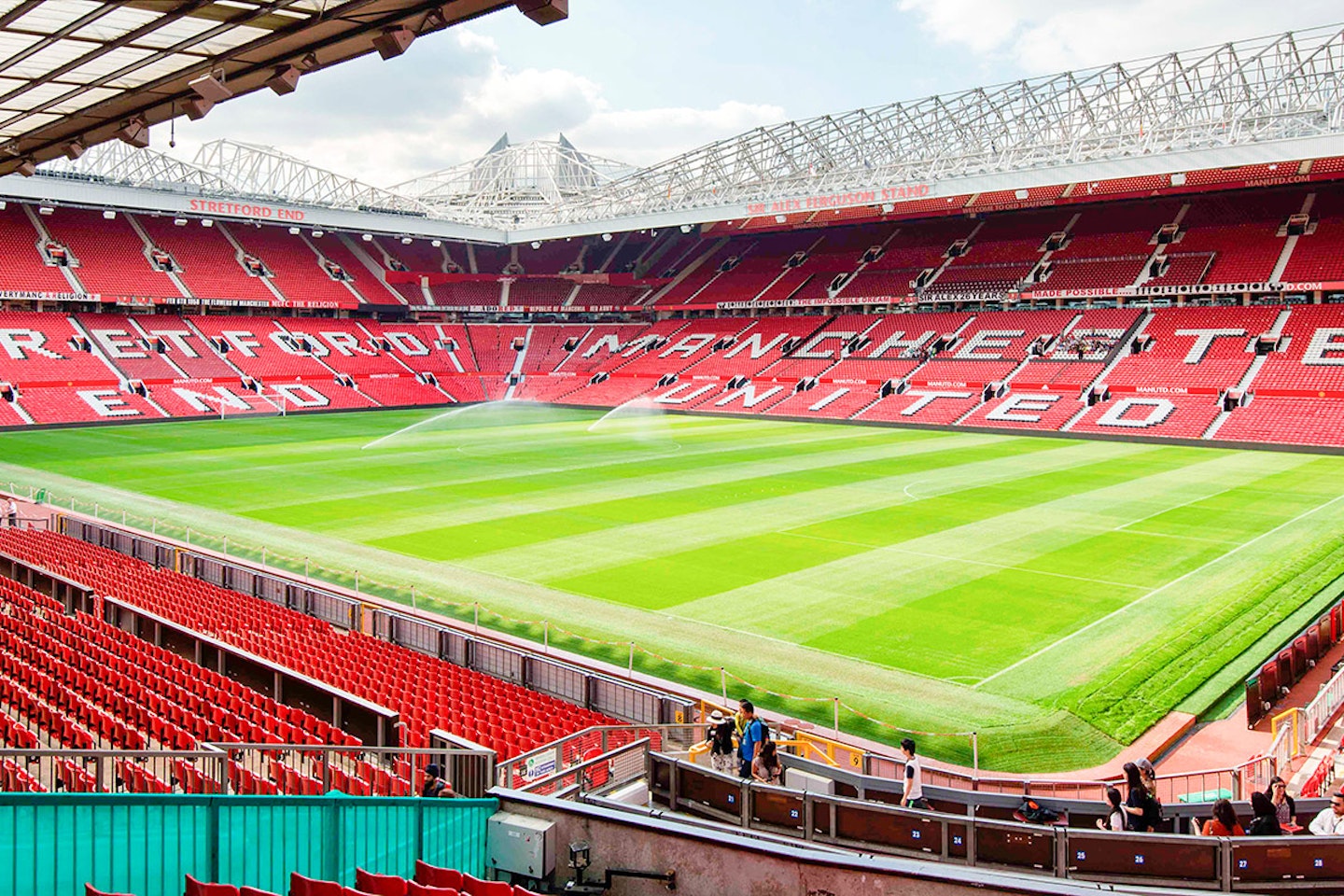 Manchester United Football Club Stadium Tour with Meal in the Red Café for Two