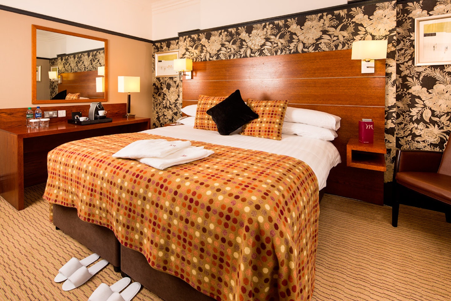 One Night Break with Dinner for Two at the Mercure Newton Park Hotel, Burton On Trent