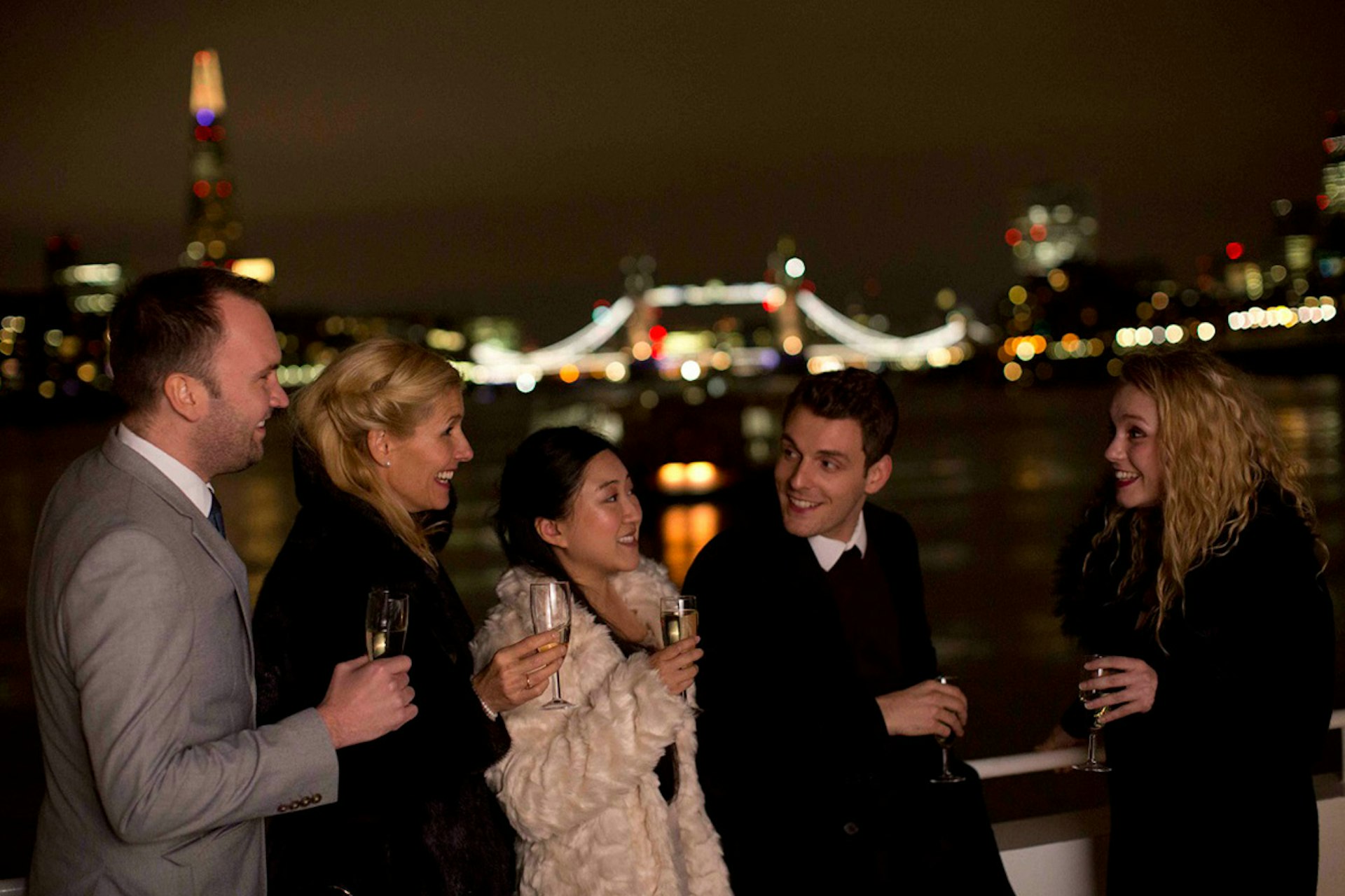 Evening Thames Cruise for Two with Bubbly  and Canapes