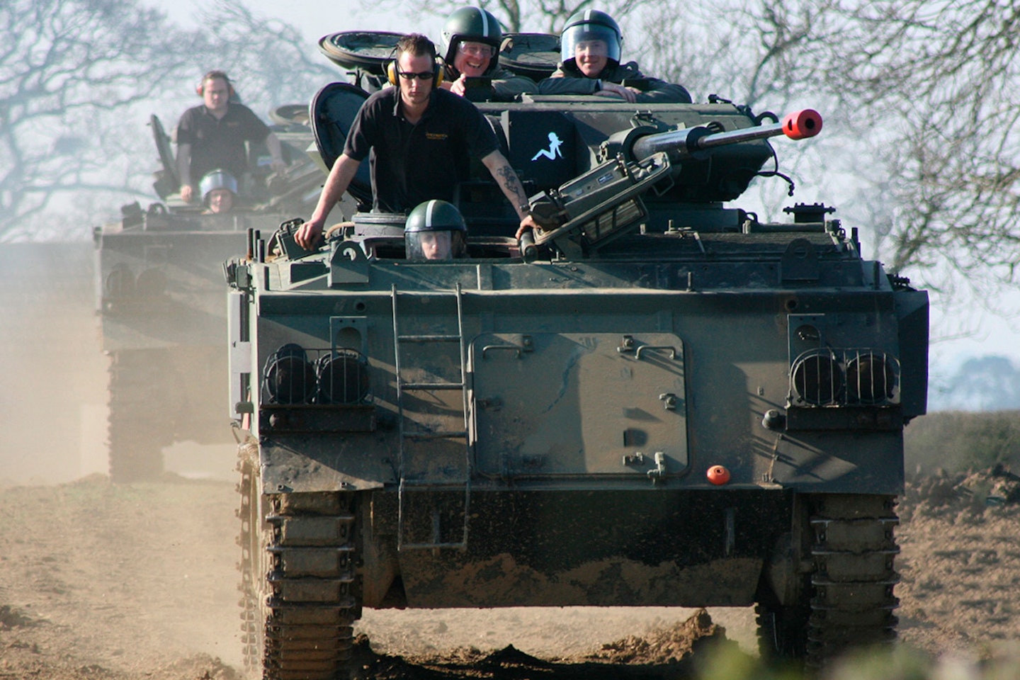 Dads and Lads Tank Driving Experience