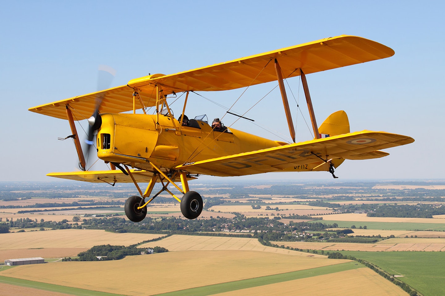 Tiger Moth Flight and Tank Driving at Duxford