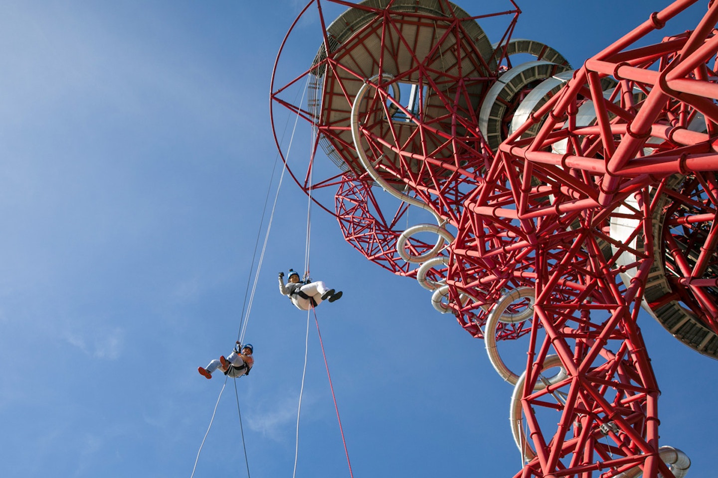 Abseil from the ArcelorMittal Orbit