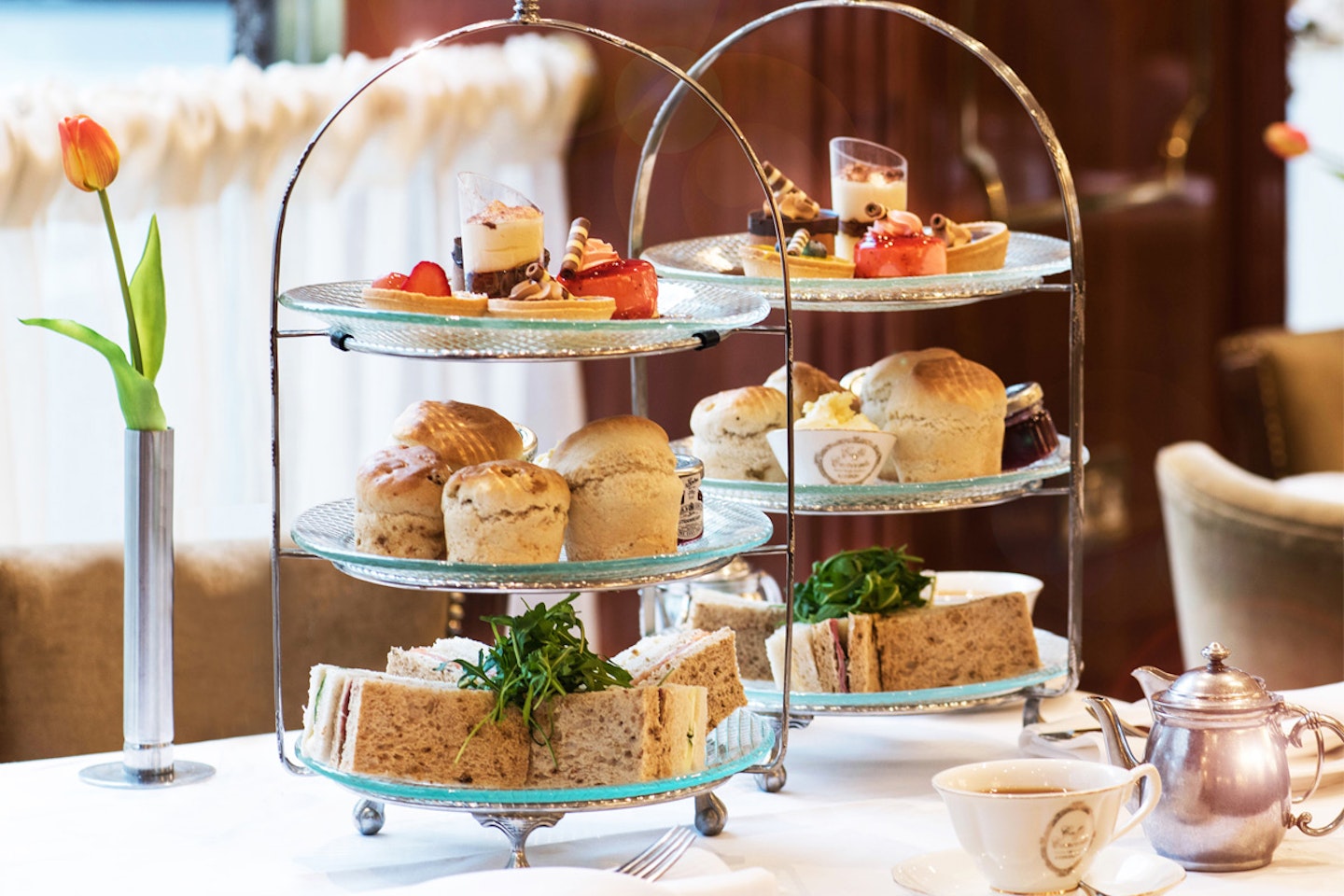 Afternoon Tea for Two at Caffé Concerto, London