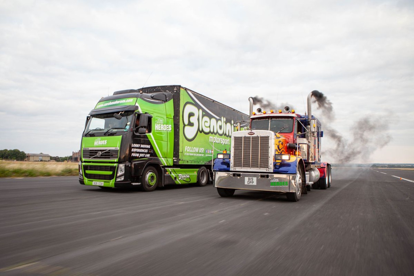 American Movie Vs Big Rig Truck Driving Experience