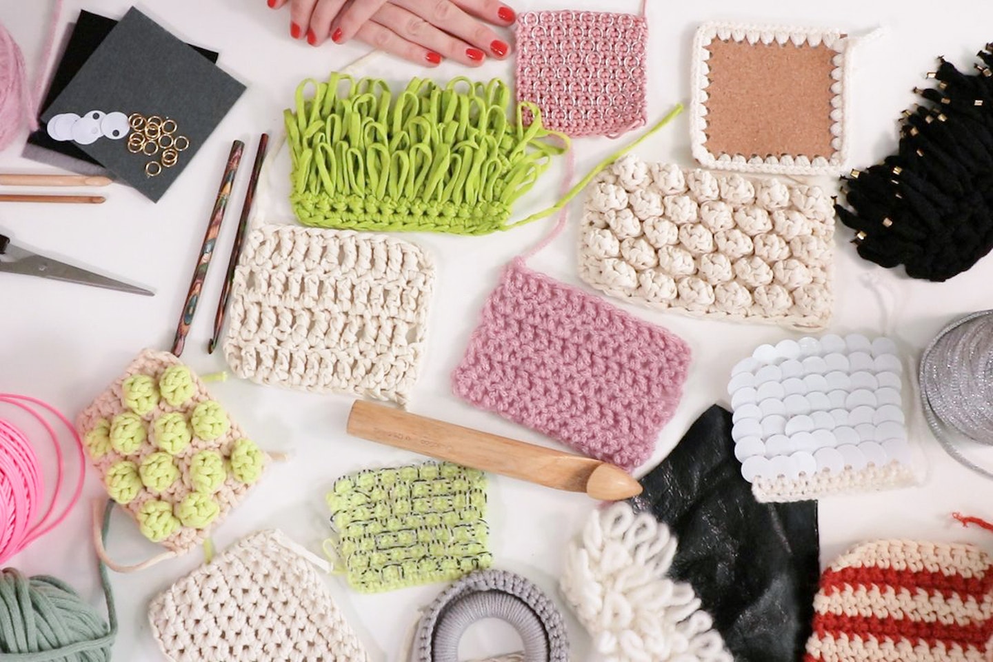 At Home Crochet Masterclass Kit with Online Tutorial Videos