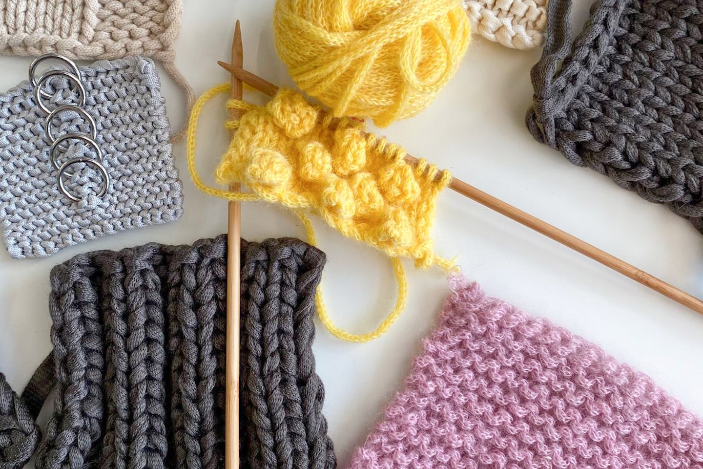 At Home Knitting Masterclass Kit with Online Tutorial Videos