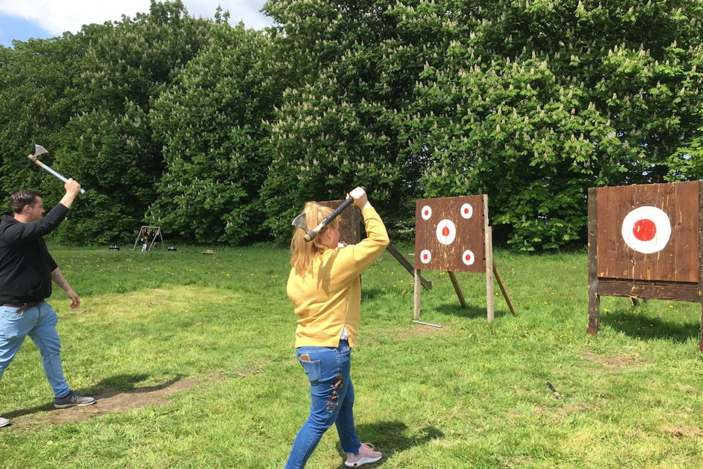 Axe and Knife Throwing for Two