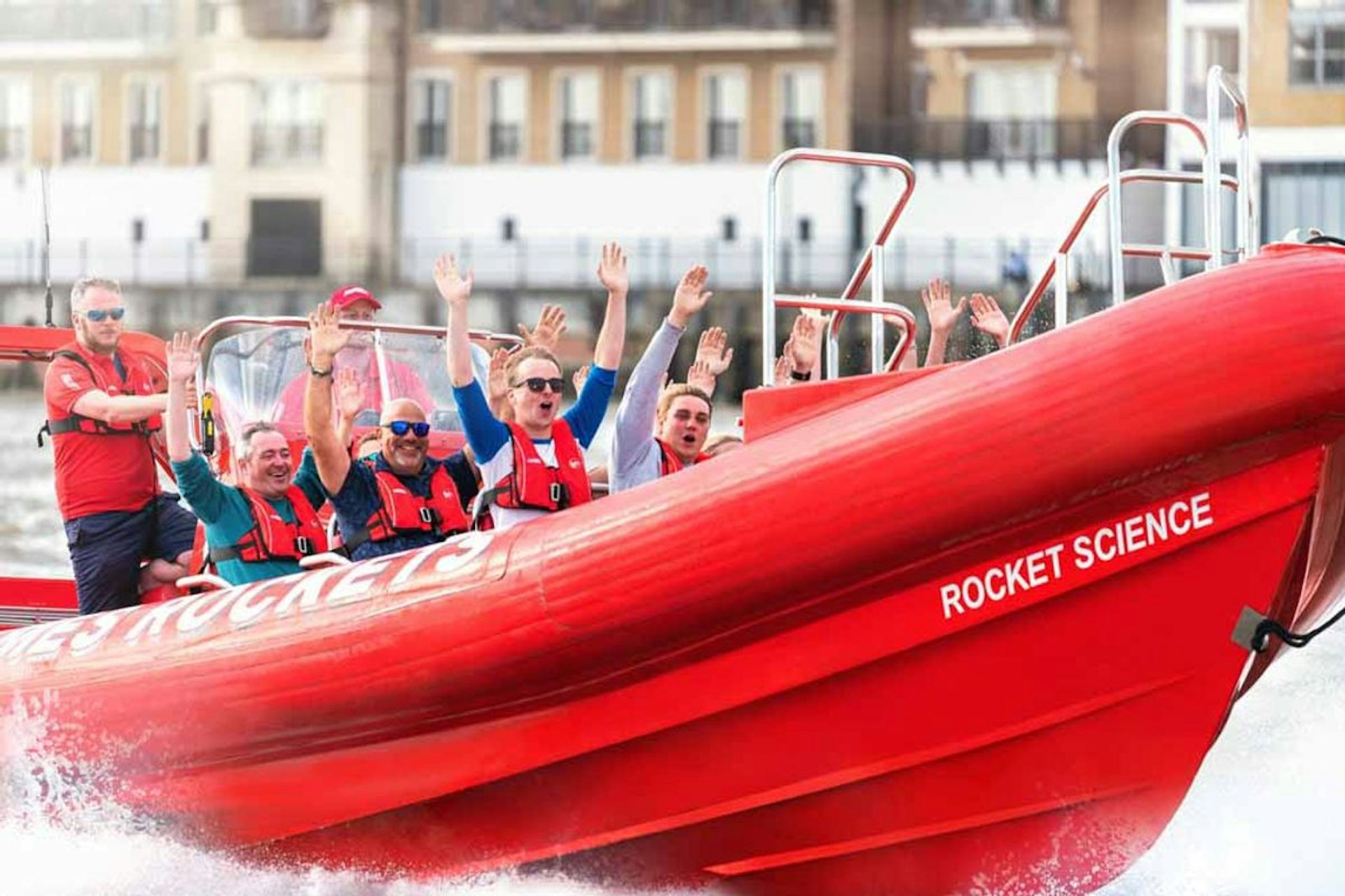 Break the Barrier, Thames Rockets Speed Boat Ride for Two