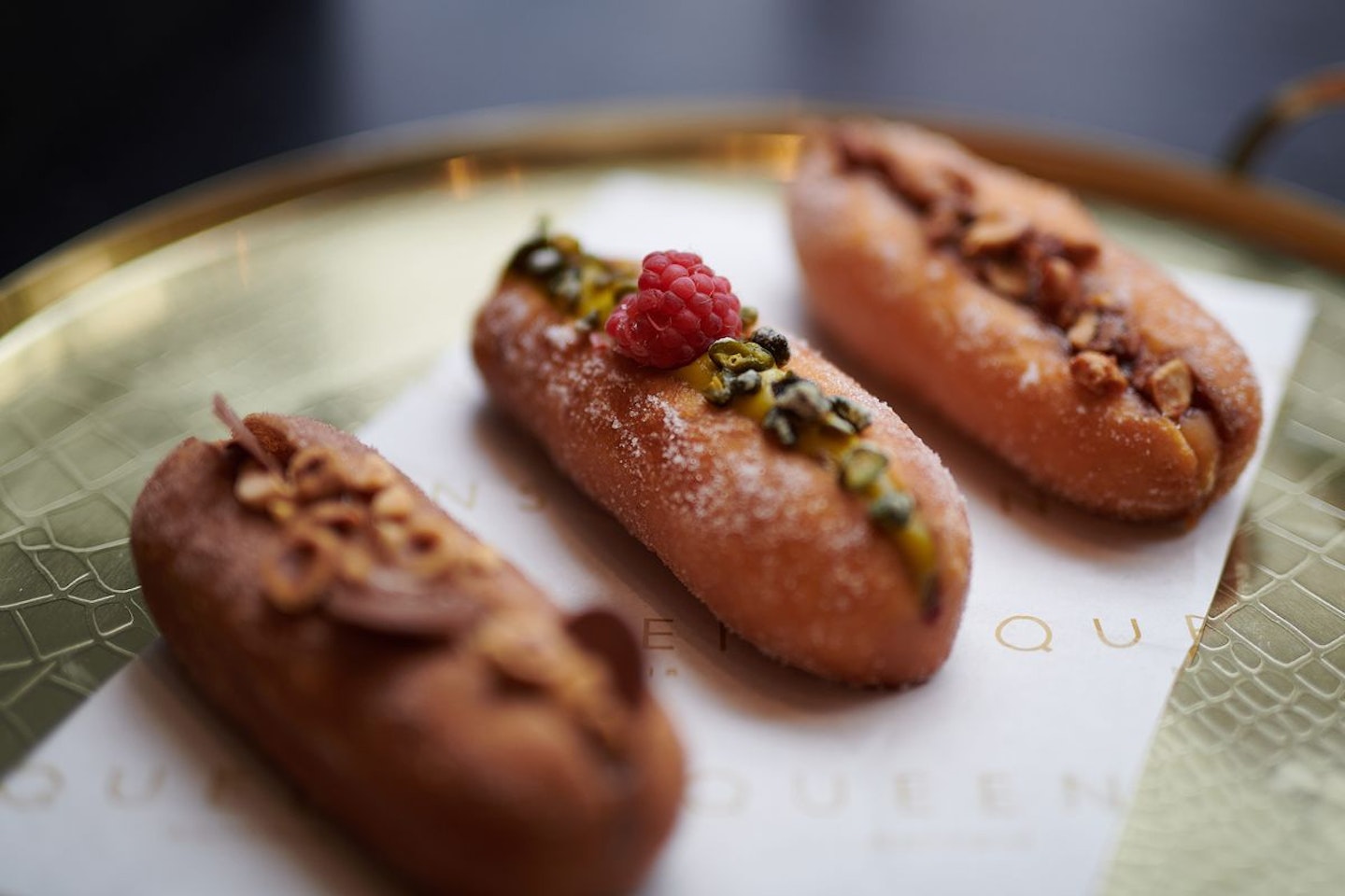 Cakes and a Glass of Laurent Perrier Champagne for Two at Queens of Mayfair