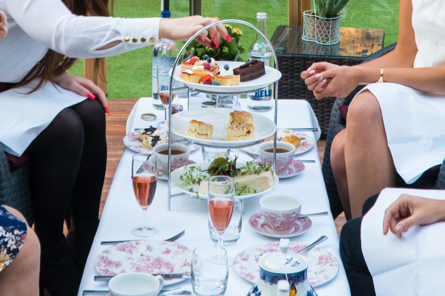 Champagne Afternoon Tea for Two in The Domes at Crowne Plaza London Kensington