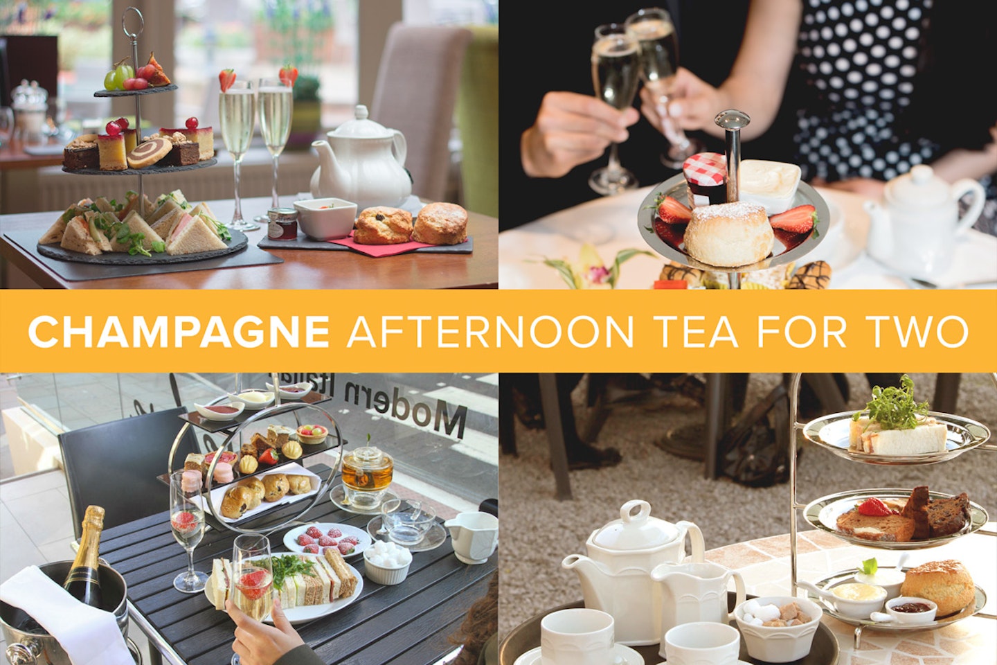 Champagne Afternoon Tea for Two