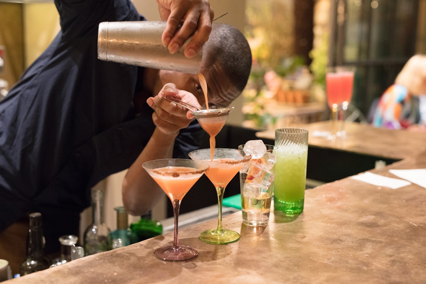 Cocktail Masterclass and Aperitivo for Two at La Goccia, Petersham Nurseries