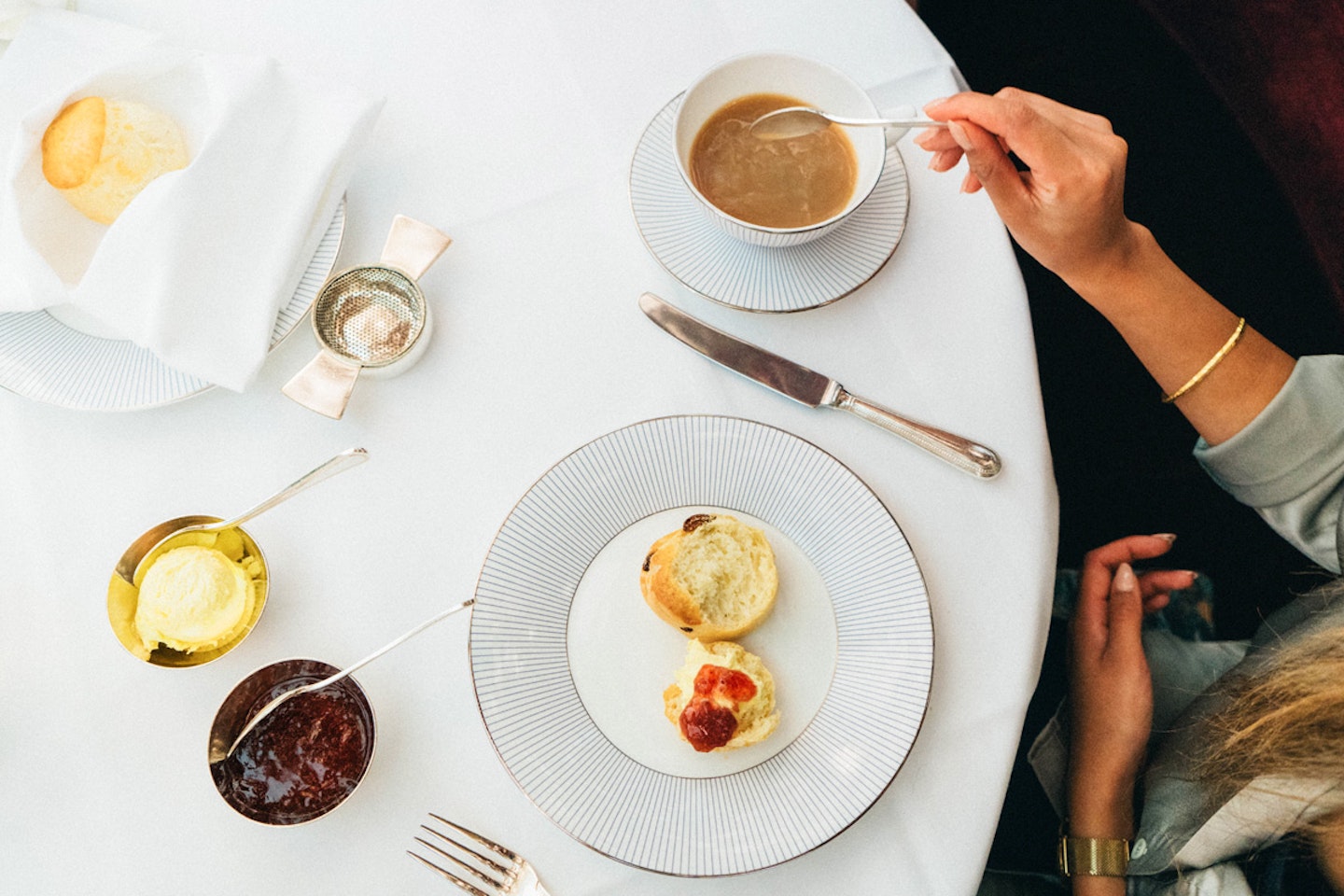 Cream Tea for Two at Harrods