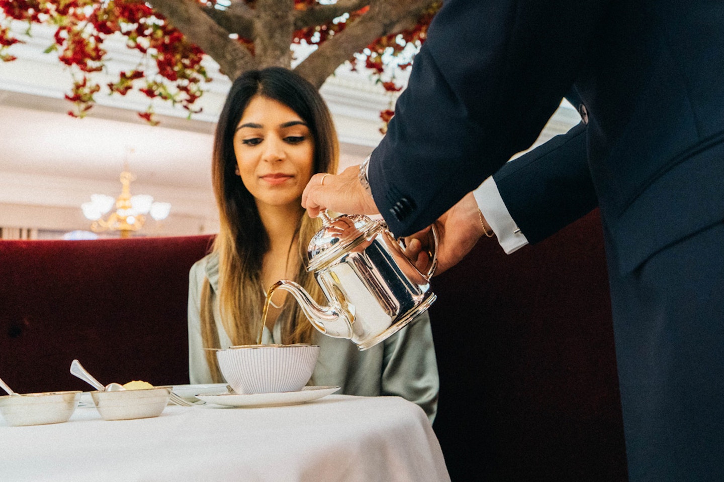 Cream Tea for Two at Harrods