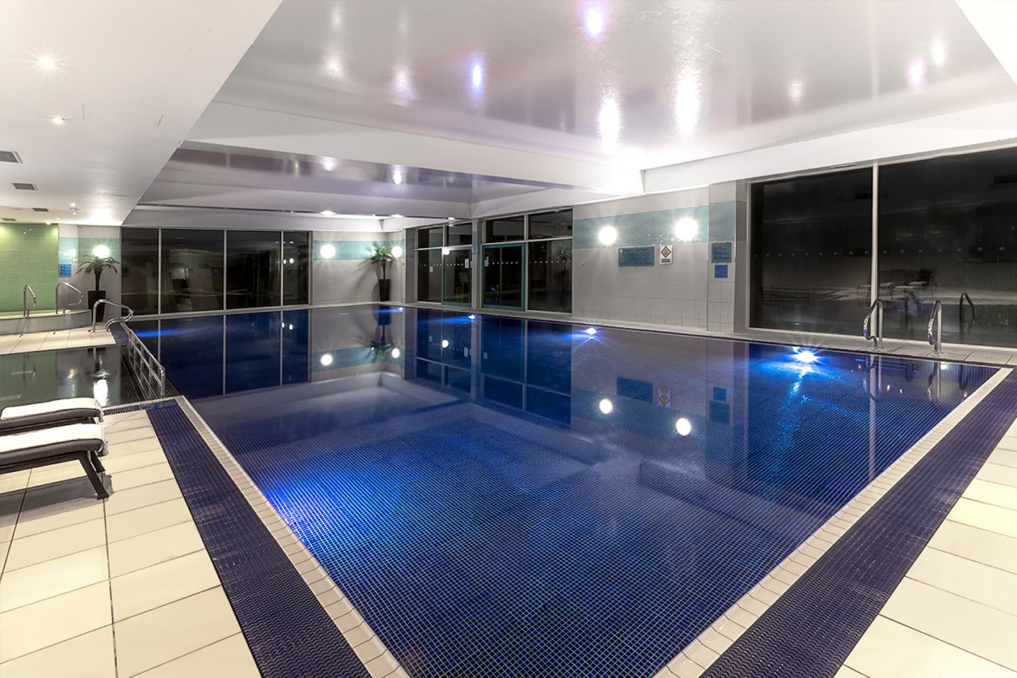 Deluxe One Night Spa Break with Treatment and Dinner for Two at The Crowne Plaza, Marlow