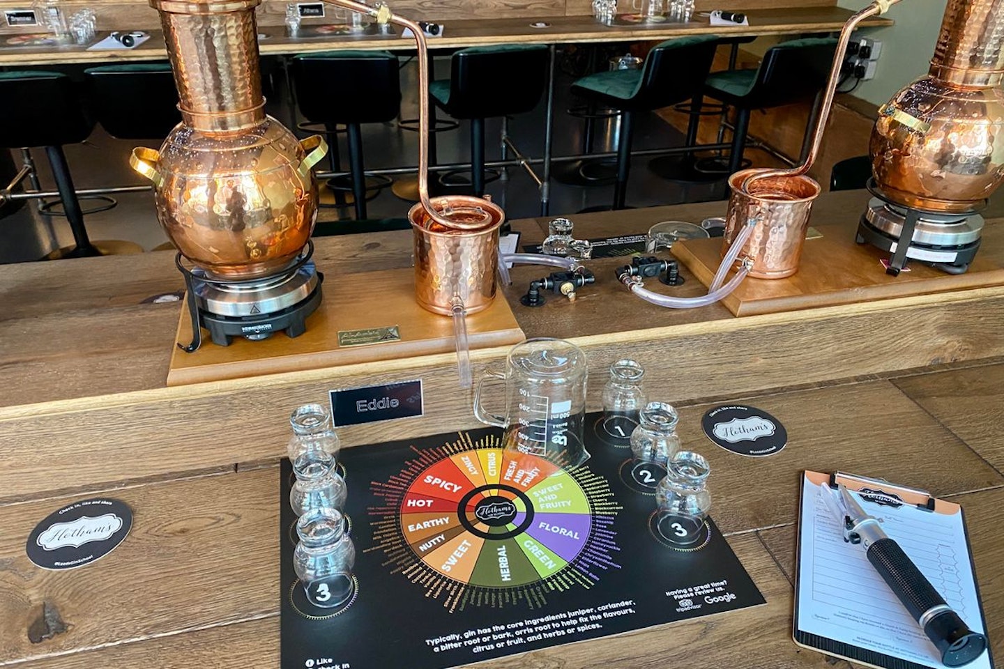 Distil Your Own Gin with Tastings and Cocktails for Two at Hotham's Gin School and Distillery, Leeds