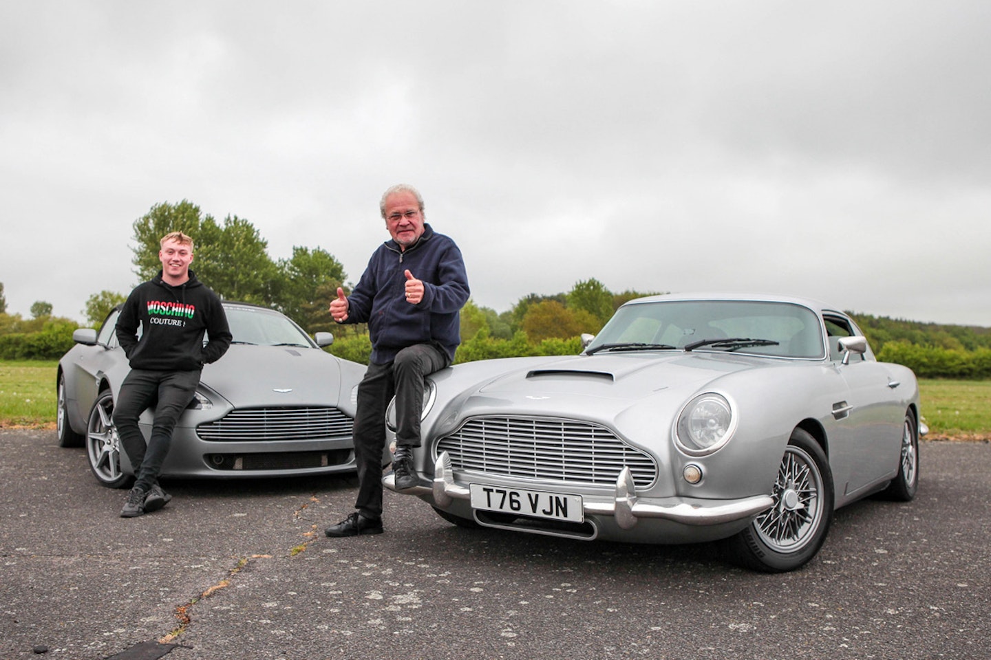 Drive the Iconic Aston Martin DB5 and V8 Vantage