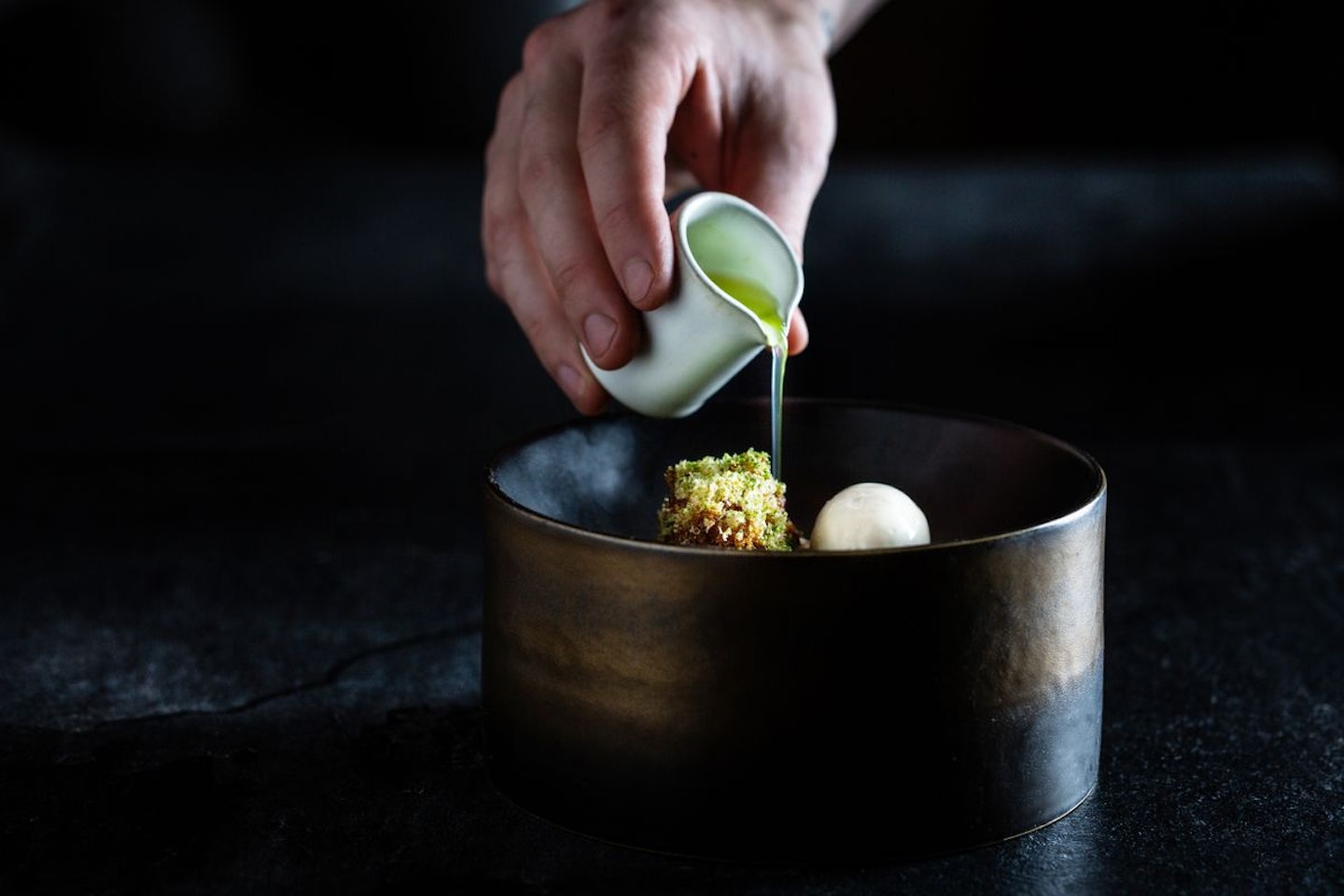 Eight Dish Tasting Menu Created by Great British Menu Chef Andrew Sheridan for Two at About 8