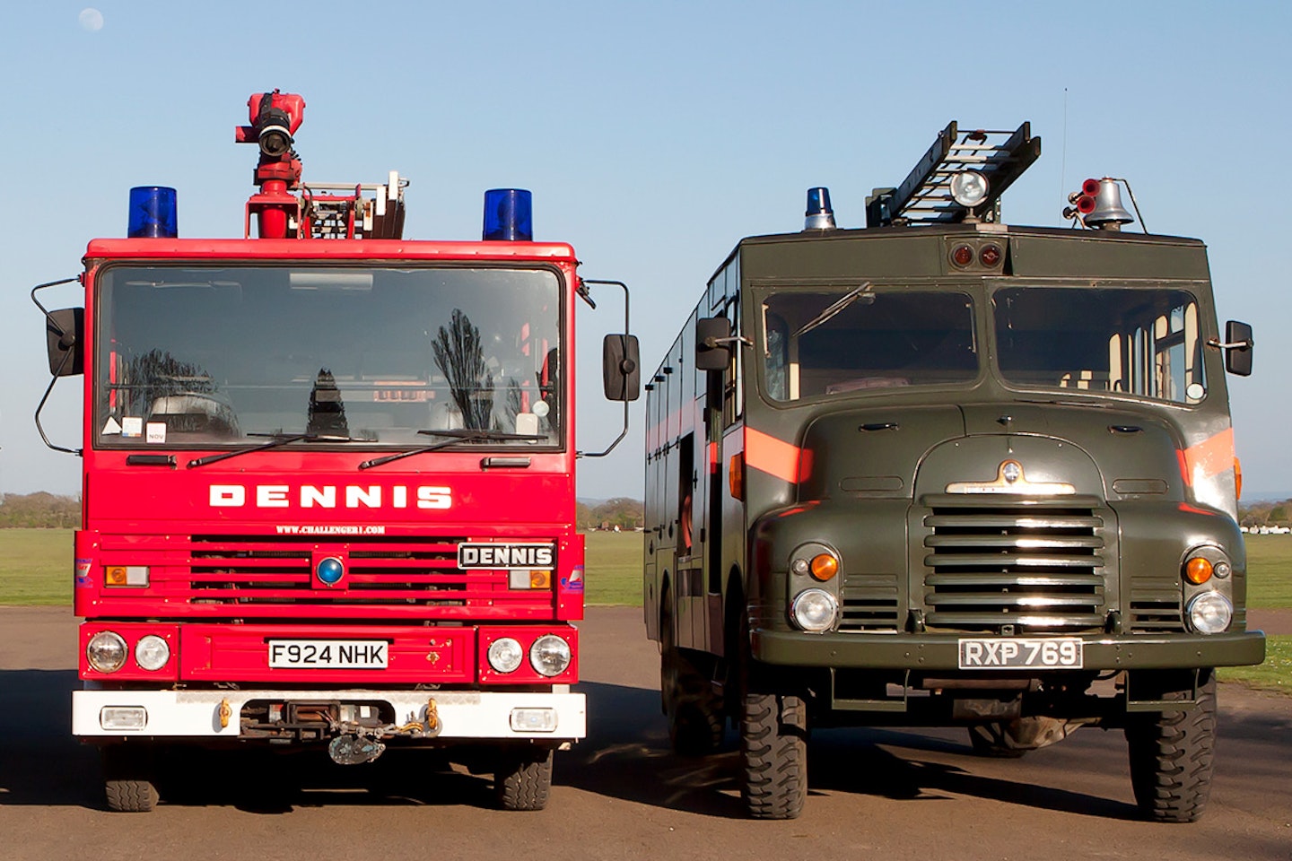 Fire Engine Driving plus Green Goddess Passenger Ride