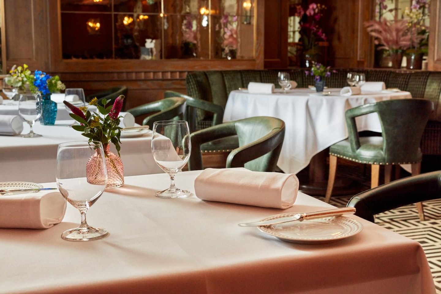 Five Course Lunch Tasting Menu with Champagne for Two at Ormer, Mayfair