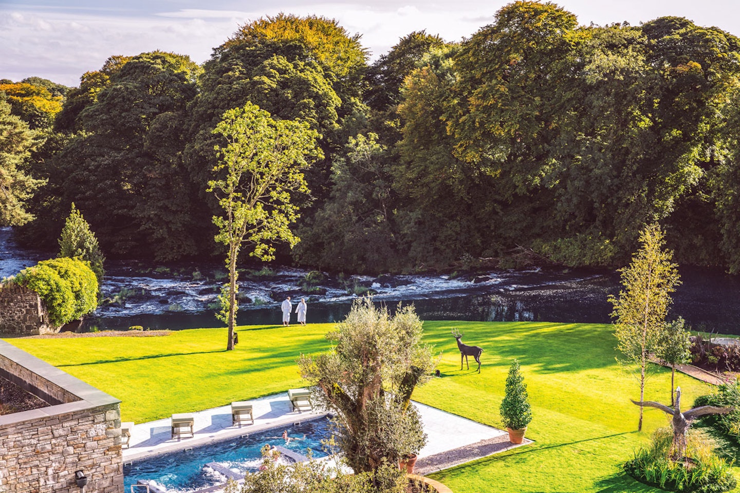 Forest Thermal Spa Experience, Treatment and Lunch for Two at the Luxurious Galgorm Spa & Golf Resort