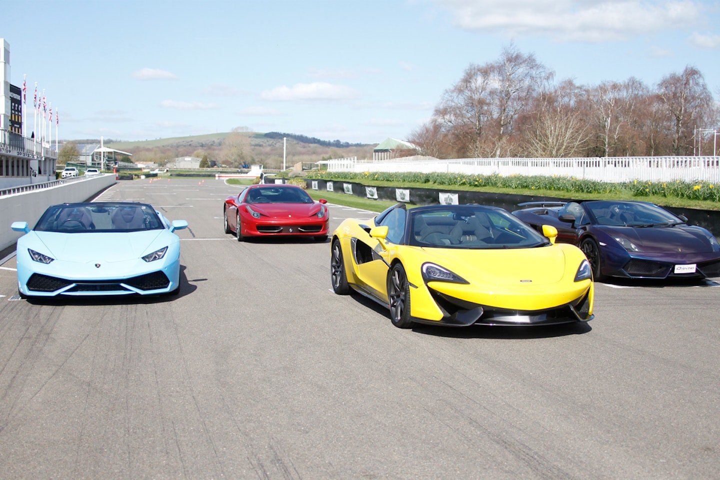 Four Supercar Driving Experience at Goodwood Motor Circuit