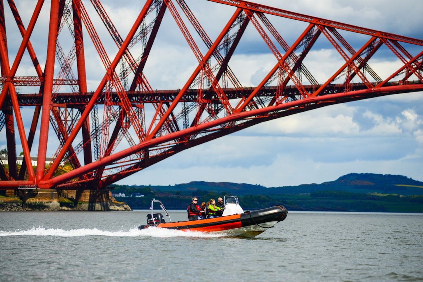 Half Day Learn to Drive a RIB Powerboat on the Forth