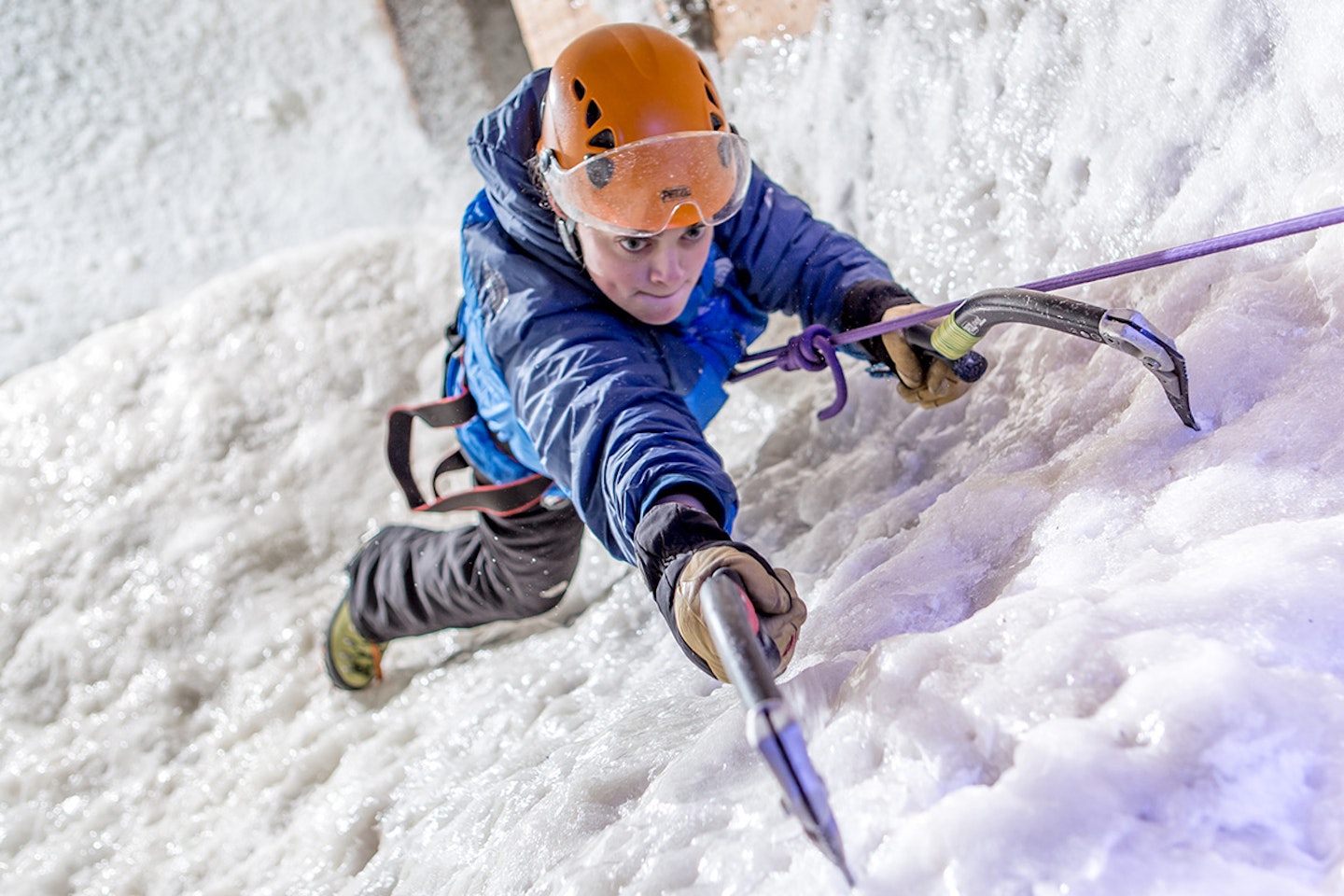 Ice Climbing for One