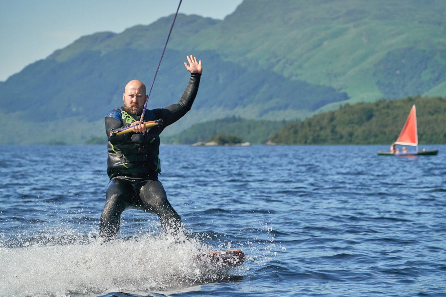 Introductory Wakeboarding on Loch Lomond