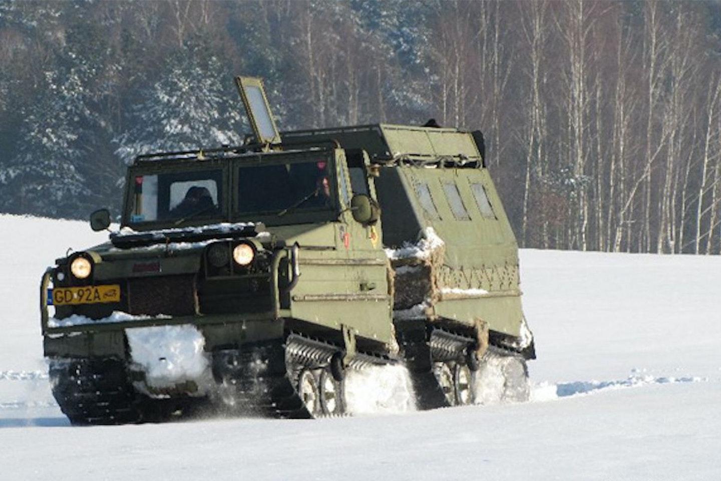 Junior Military Vehicle Driving Experience