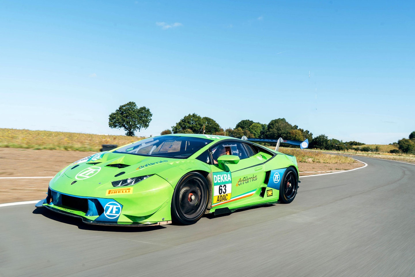 Lamborghini Huracan Super Trofeo Race Car Driving Experience