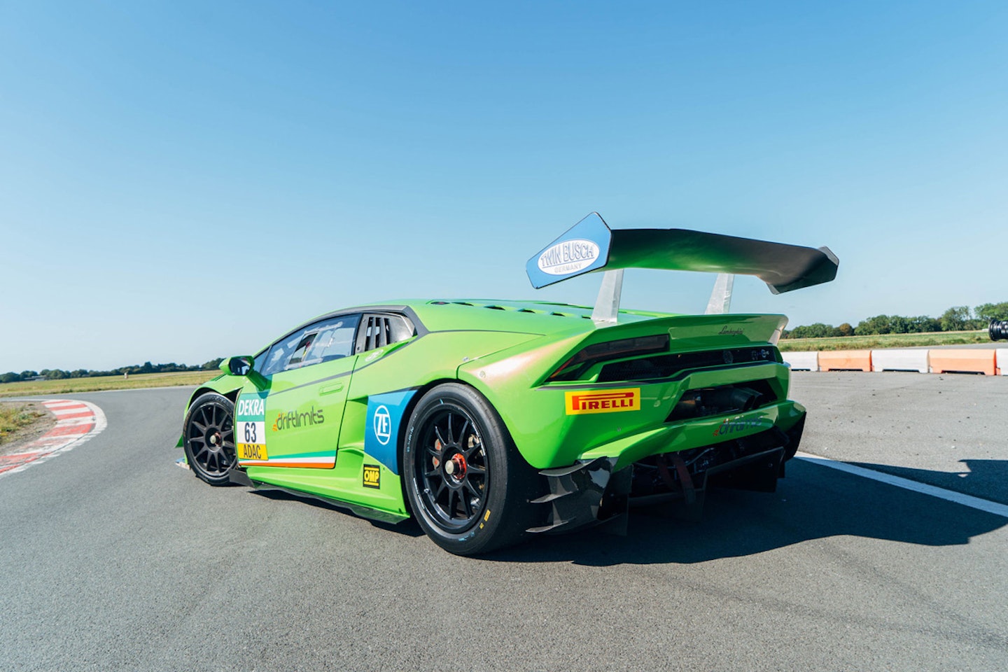 Lamborghini Huracan Super Trofeo Race Car Driving Experience