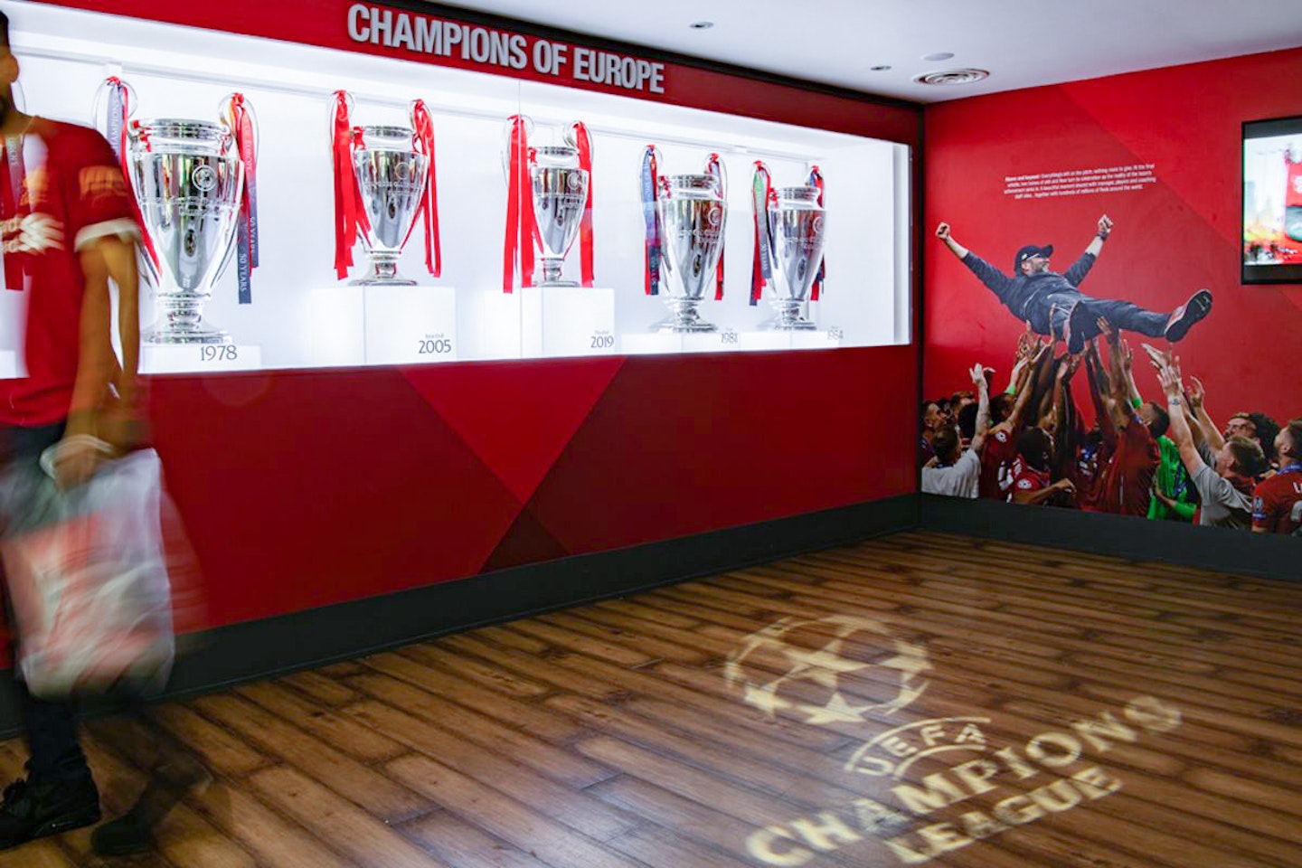 Liverpool FC Stadium Tour & Museum Entry for One Adult and One Child