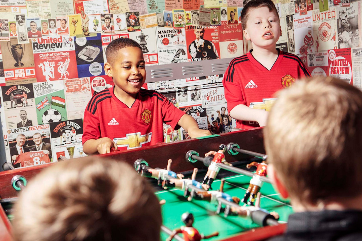 Manchester United Football Club Stadium Tour with Meal in the Red Café for One Adult and One Child