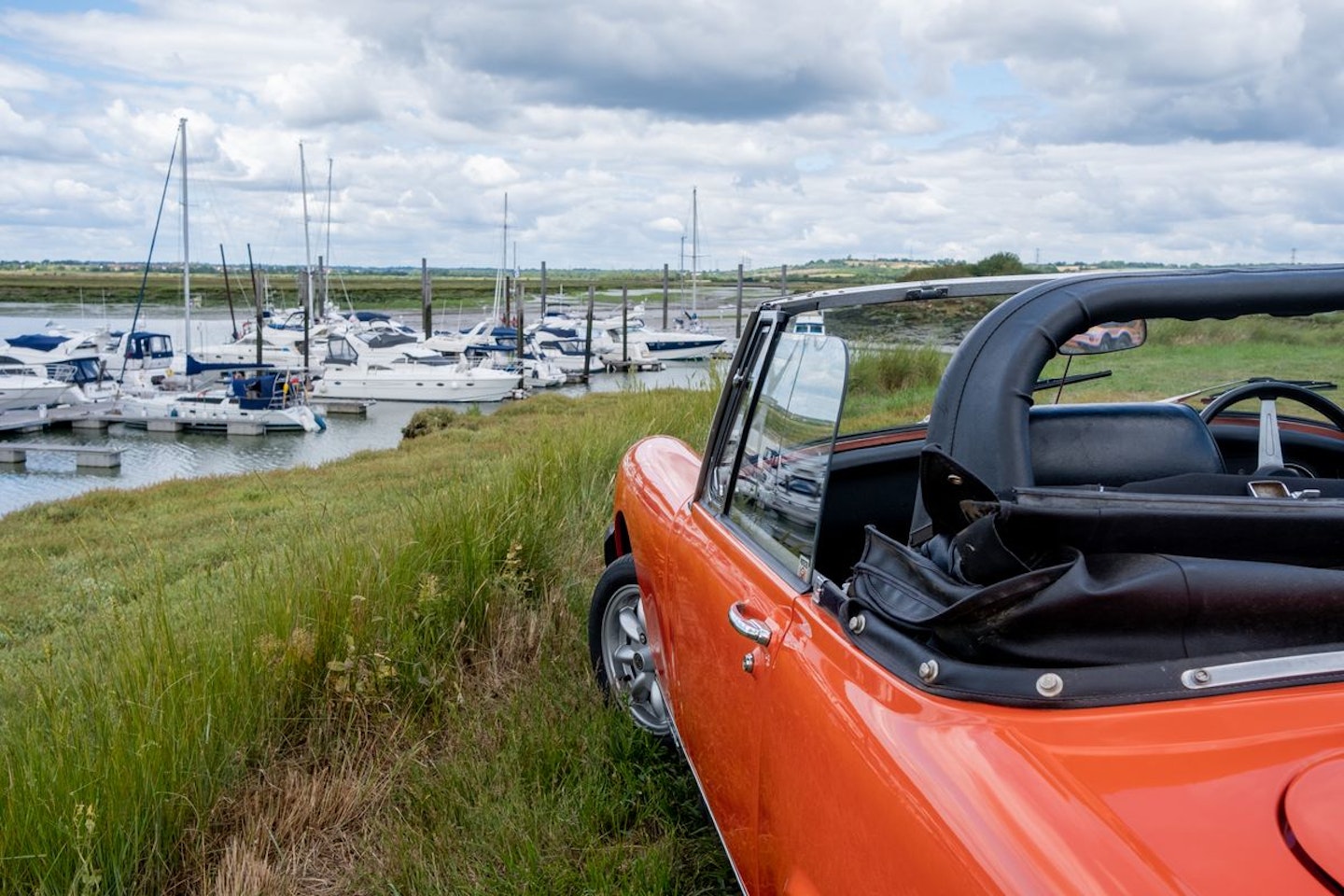 MG Midget Classic Car On Road Driving Experience