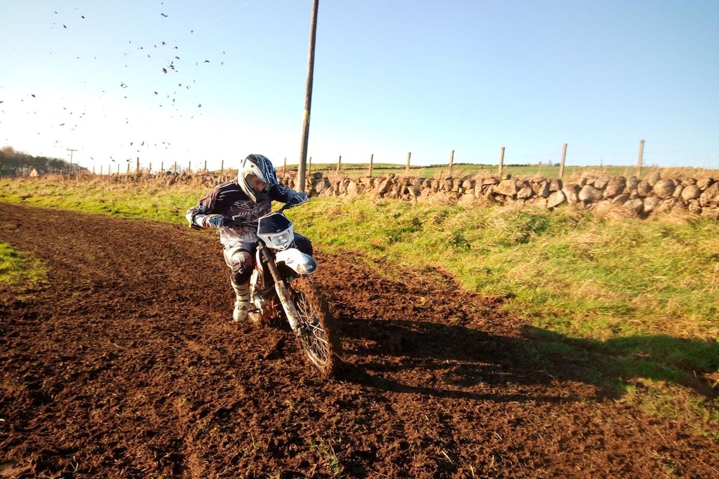 Off-Road Motorcycle Powerslide and Drift Experience, Scotland