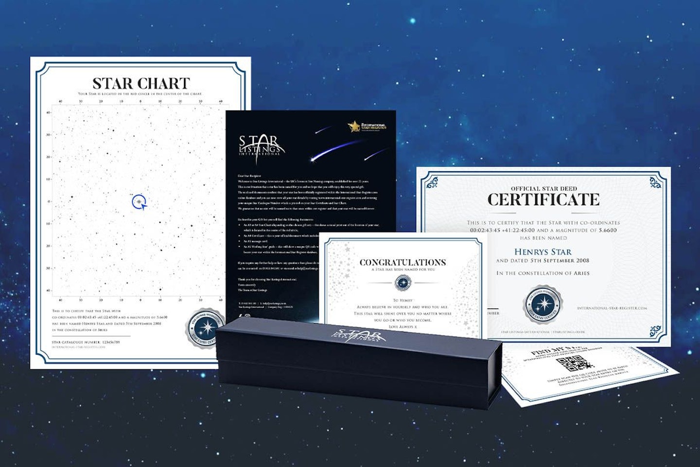 Name a Star with Presentation Gift Box