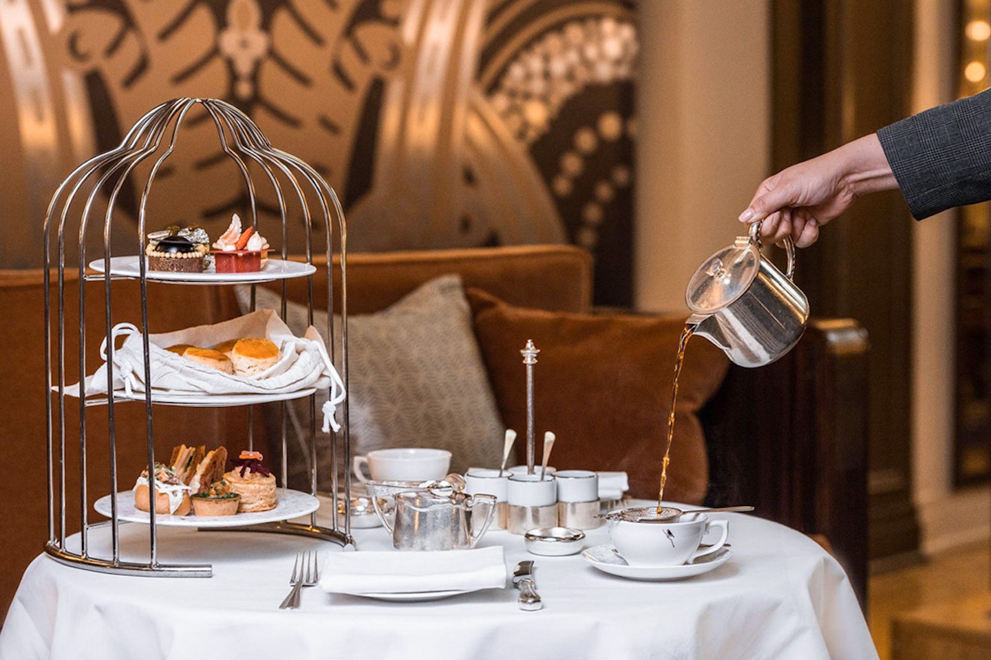 Nineteen Twen-Tea Afternoon Tea for Two at The 5* Sheraton Grand London Park Lane