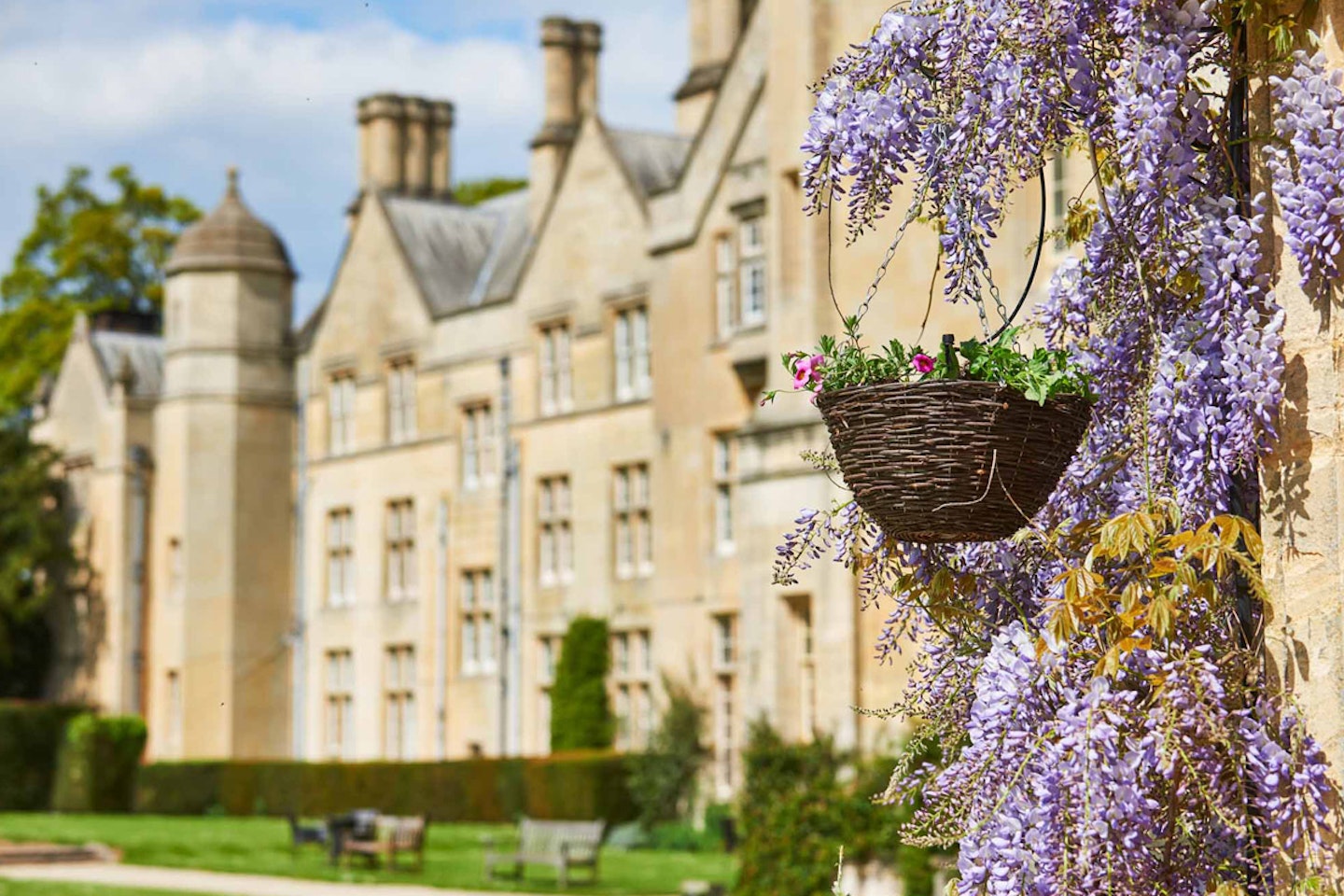 One Night Cotswolds Break for Two at Dumbleton Hall Country House Hotel