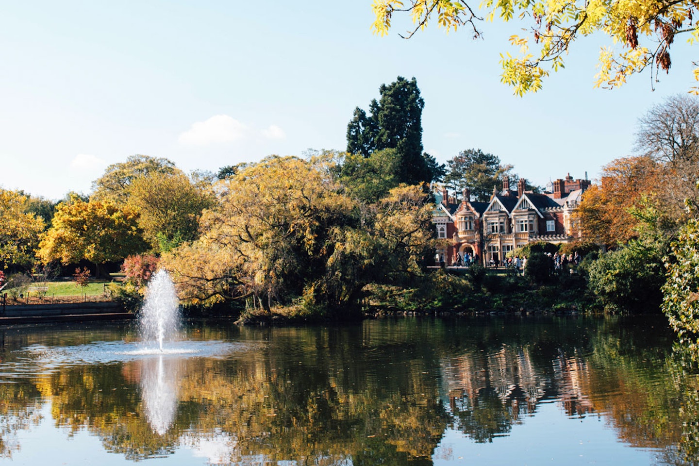 One Night Escape with Dinner for Two at Flitwick Manor with Visit to Bletchley Park