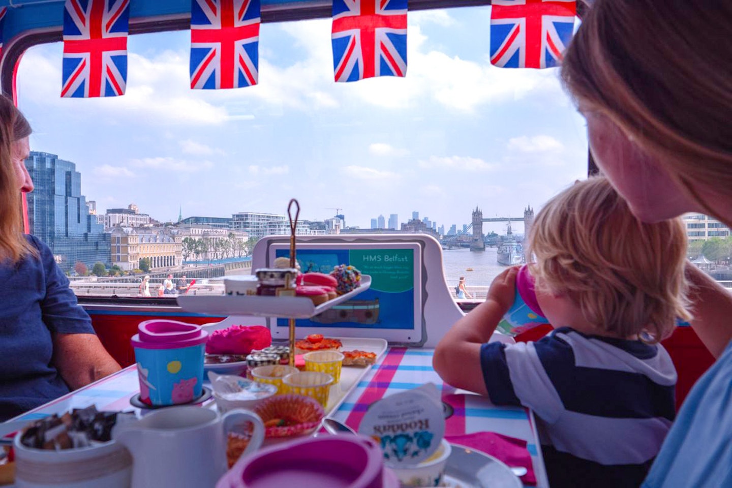 Peppa Pig Afternoon Tea Bus Tour for One Adult and One Child