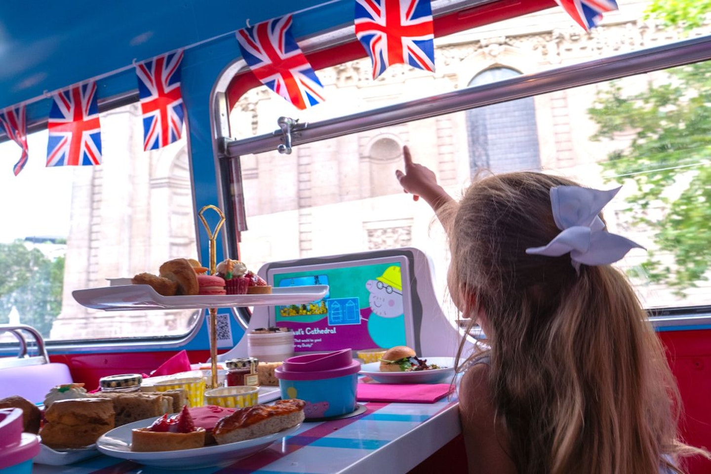 Peppa Pig Afternoon Tea Bus Tour for One Adult