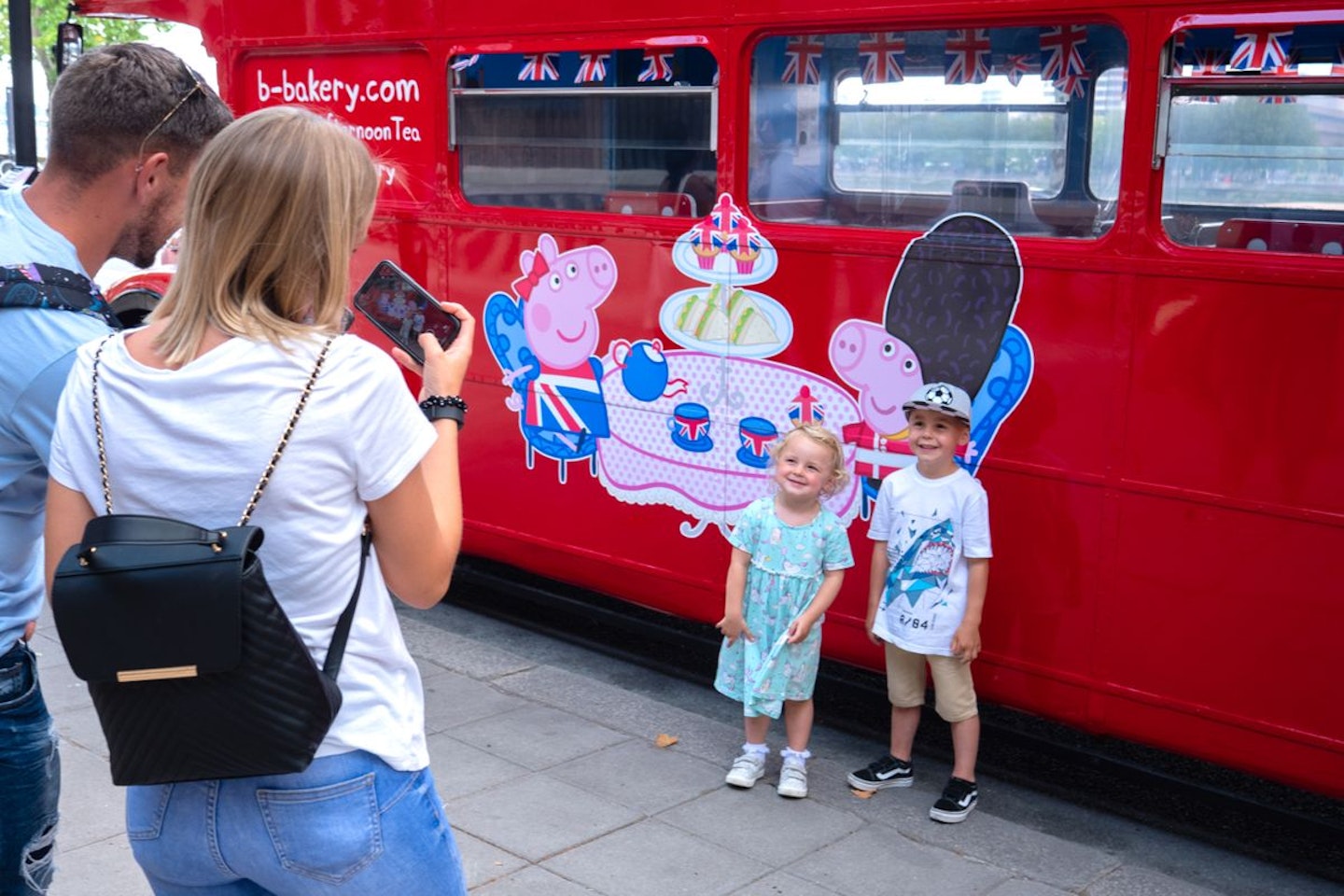 Peppa Pig Afternoon Tea Bus Tour for Two Adults and Two Children