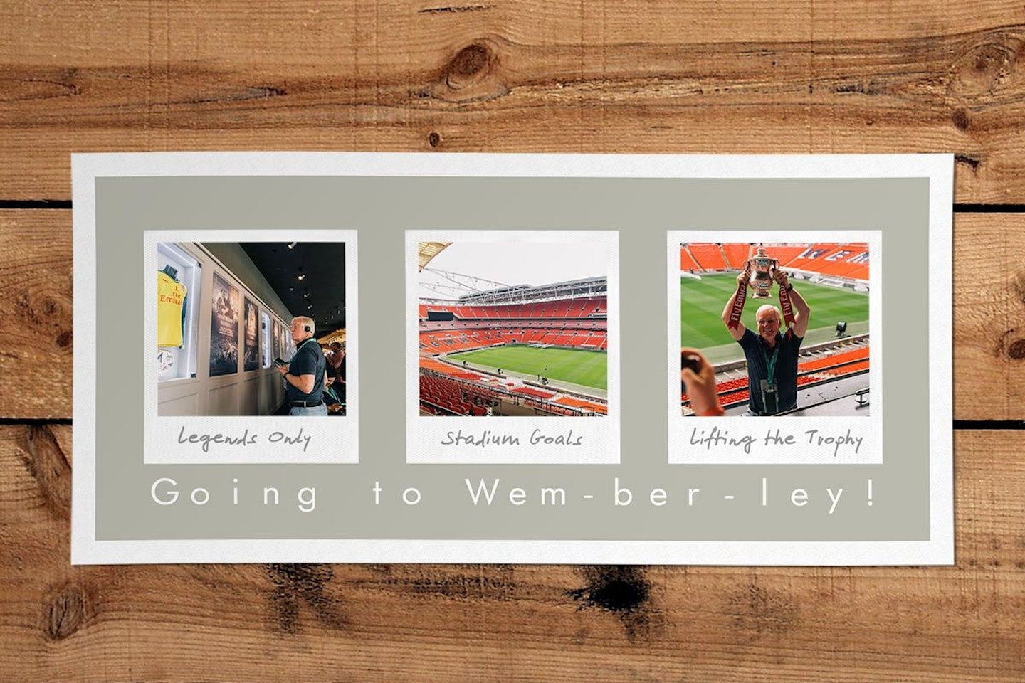 Personalised Remember The Days Three Image Print