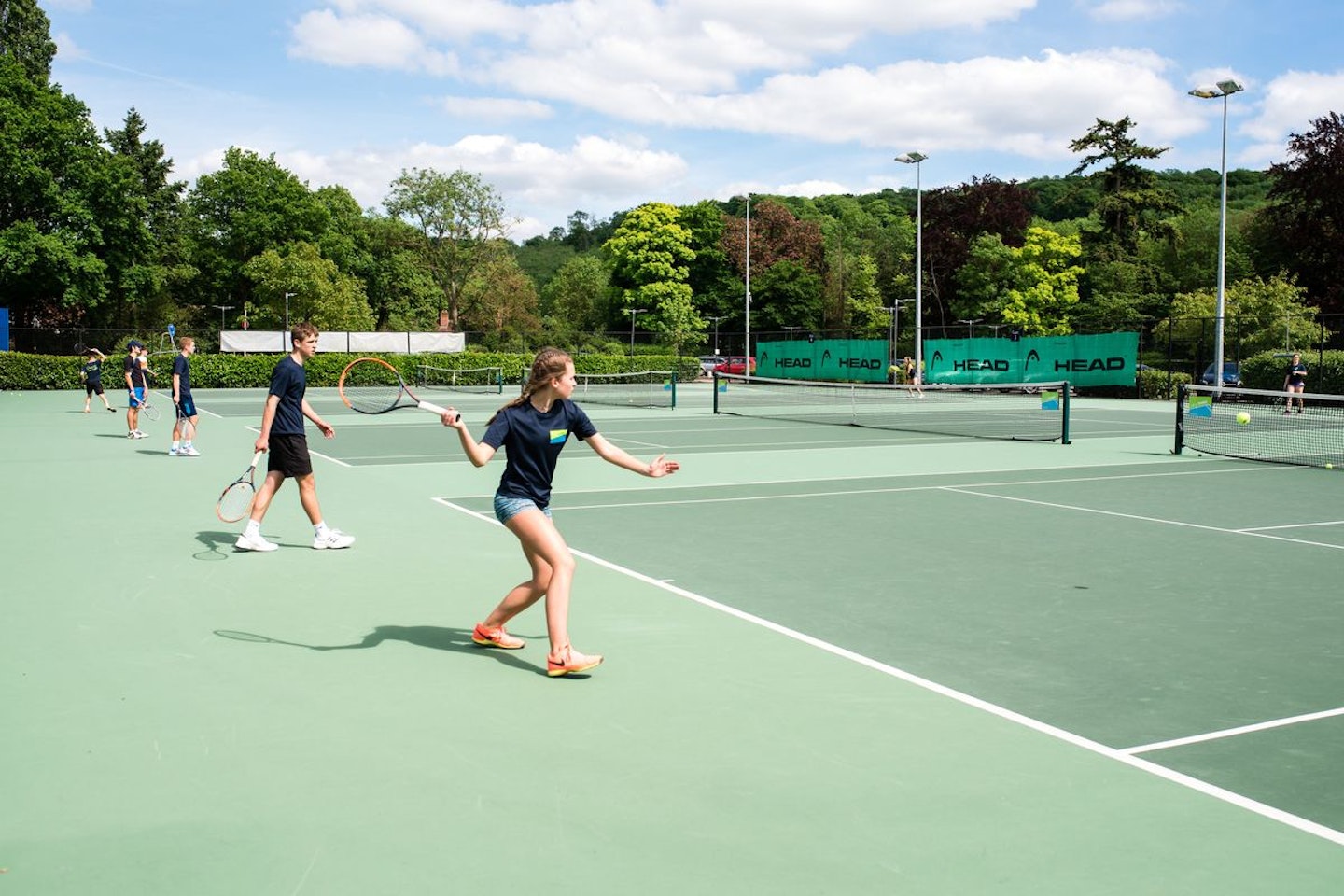 Private Outdoor Tennis Lesson at Bisham Abbey National Sports Centre