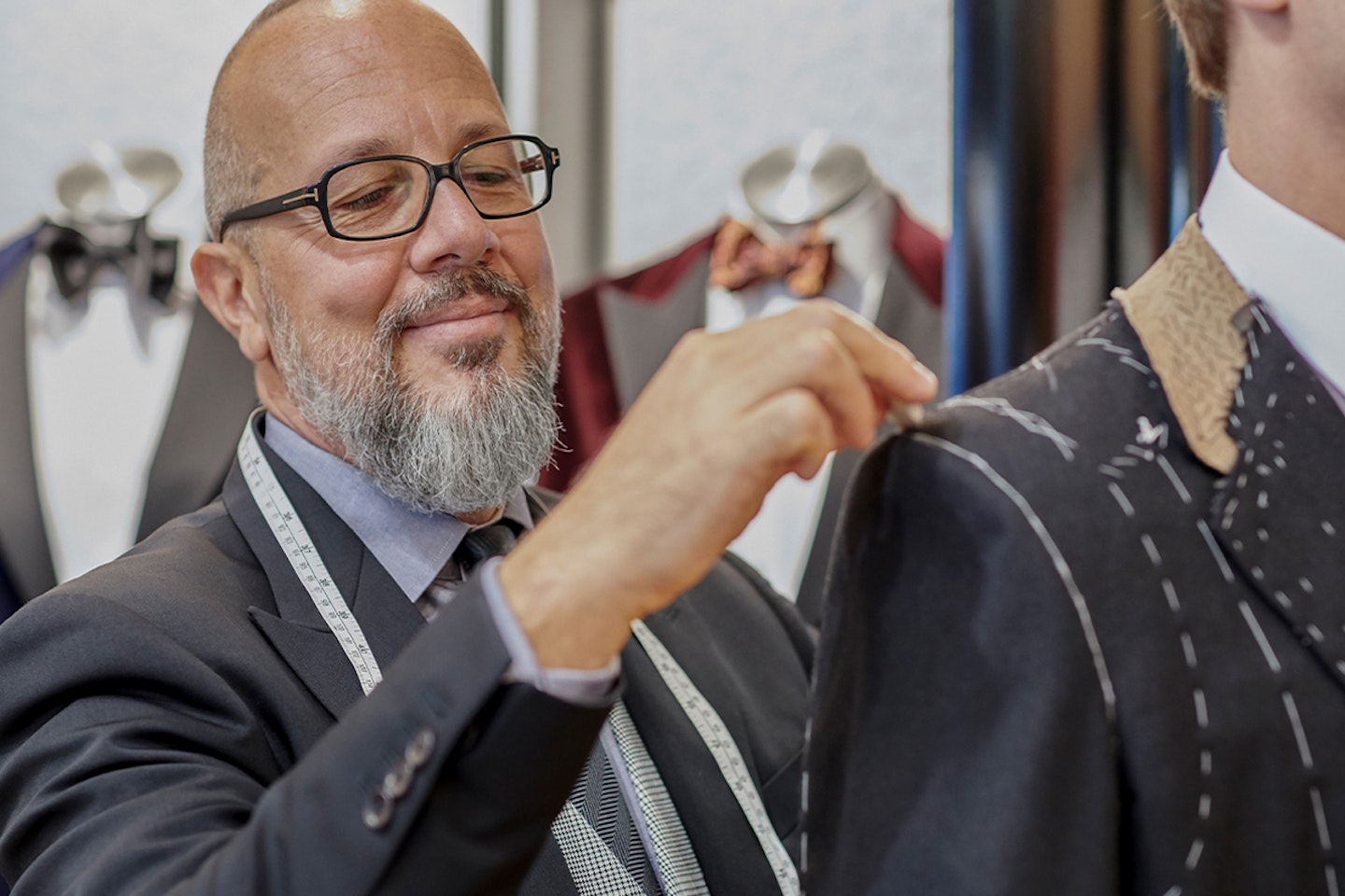 Semi-Bespoke Tailored Gentleman's Suit Experience at London's Famous Savile Row