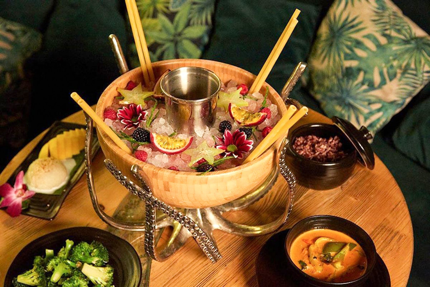 Spirit of Tiki Three Course Thai Brunch and Free Flowing Cocktails for Two at Laki Kane