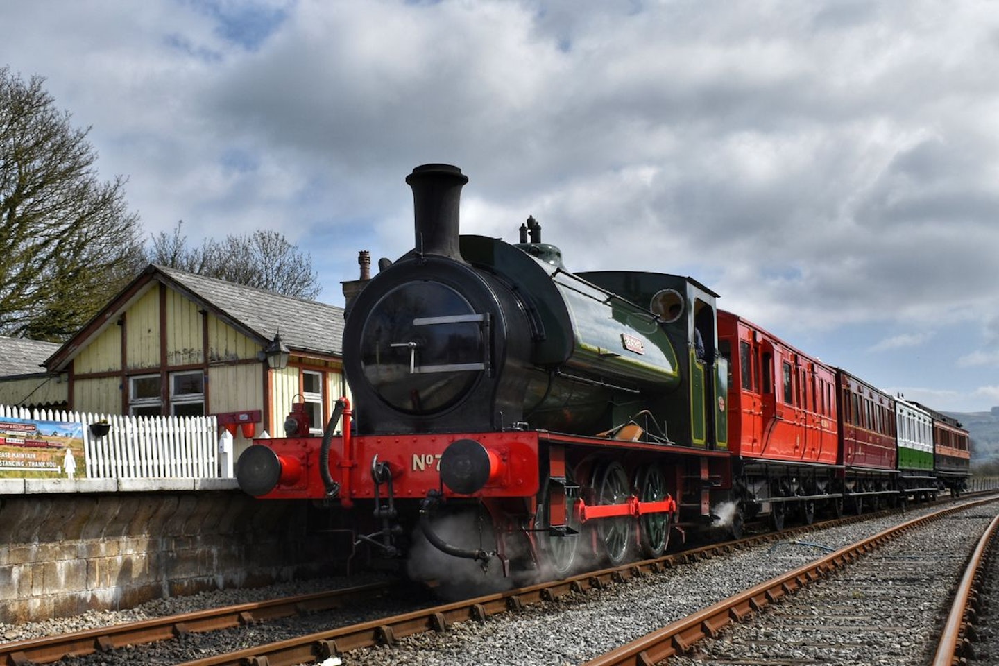 Steam Driving Experience at Embsay and Bolton Abbey Railway