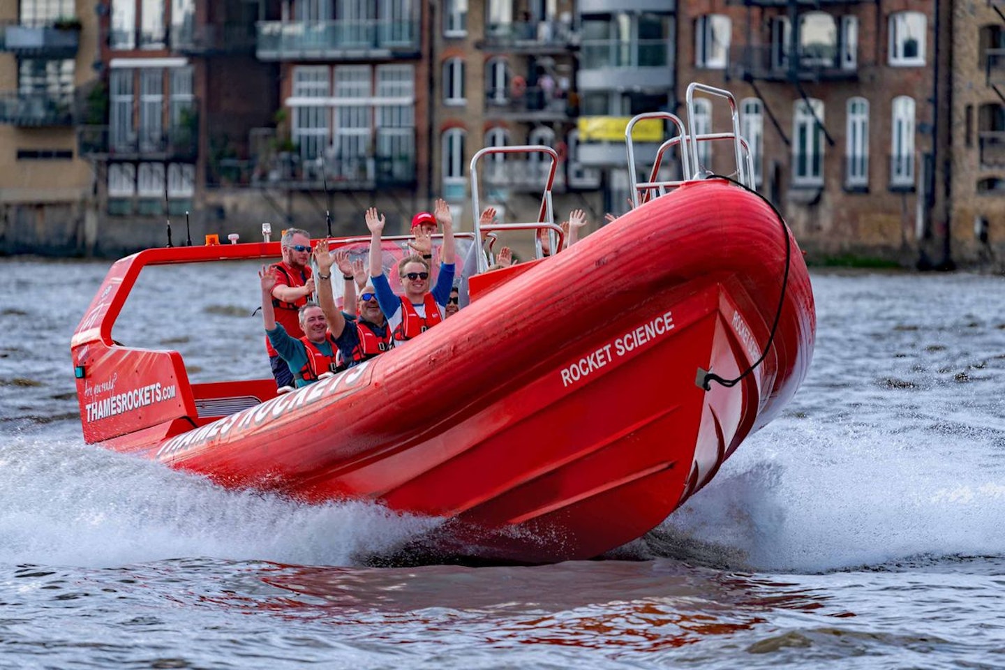 Thames Barrier Rocket Speed Boat Ride for One